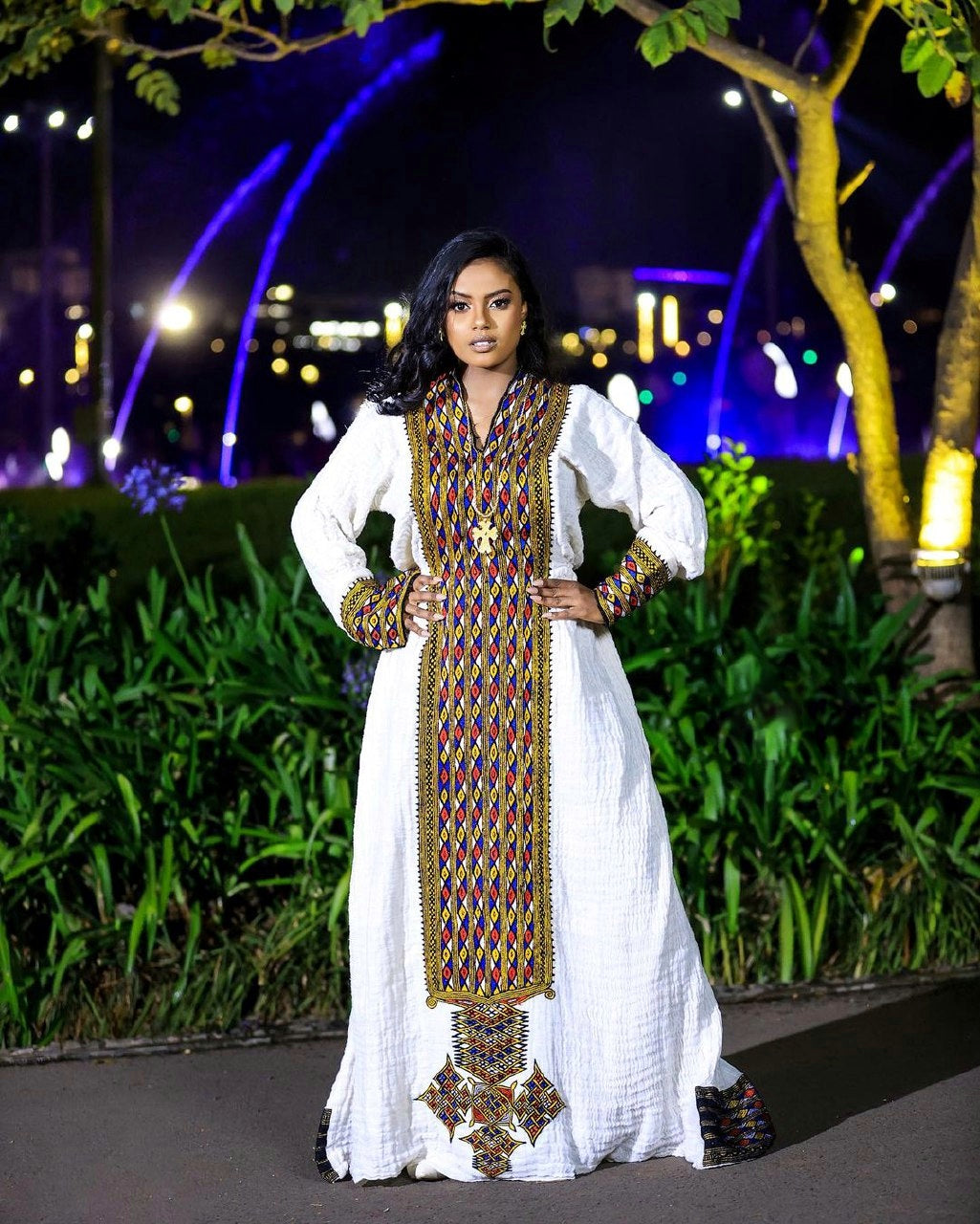 Intricate Habesha Dress