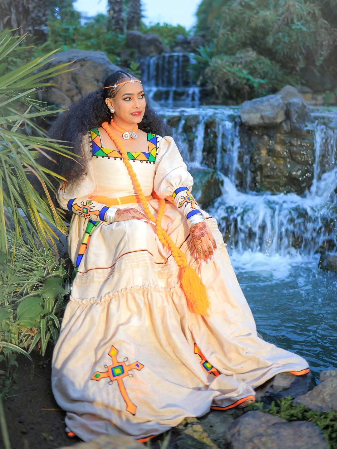 Traditional Ashenda Kemis with Colorful Accents for Ashenda Events