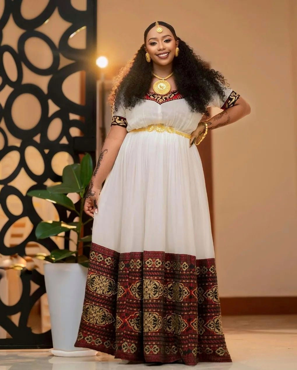 Classic Habesha Dress