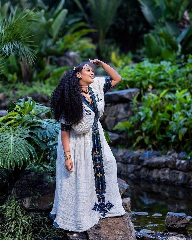 Cultural Habesha Dress Ethiopian Traditional Dress