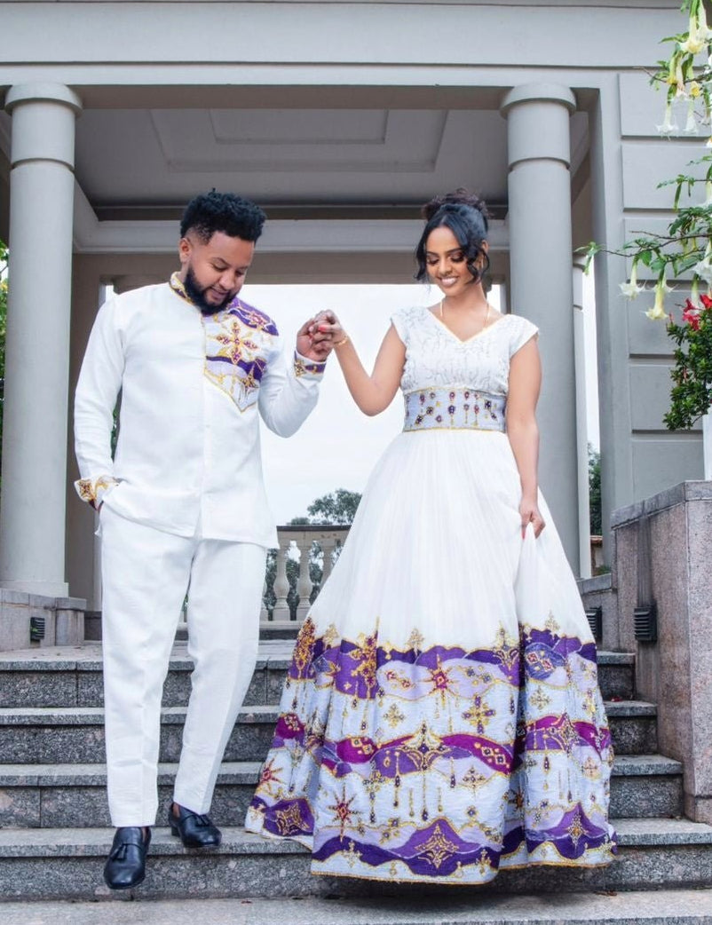 purple wedding dress couple The lavender couple #poojapeshoria #poojapeshoriaofficial #luxurycouture #couture #bridesofpoojapeshoria #weddingoutfit #coupleoutfits