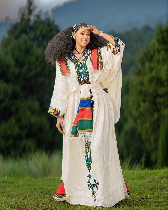 Gorgeous Cultural Habesha Dress