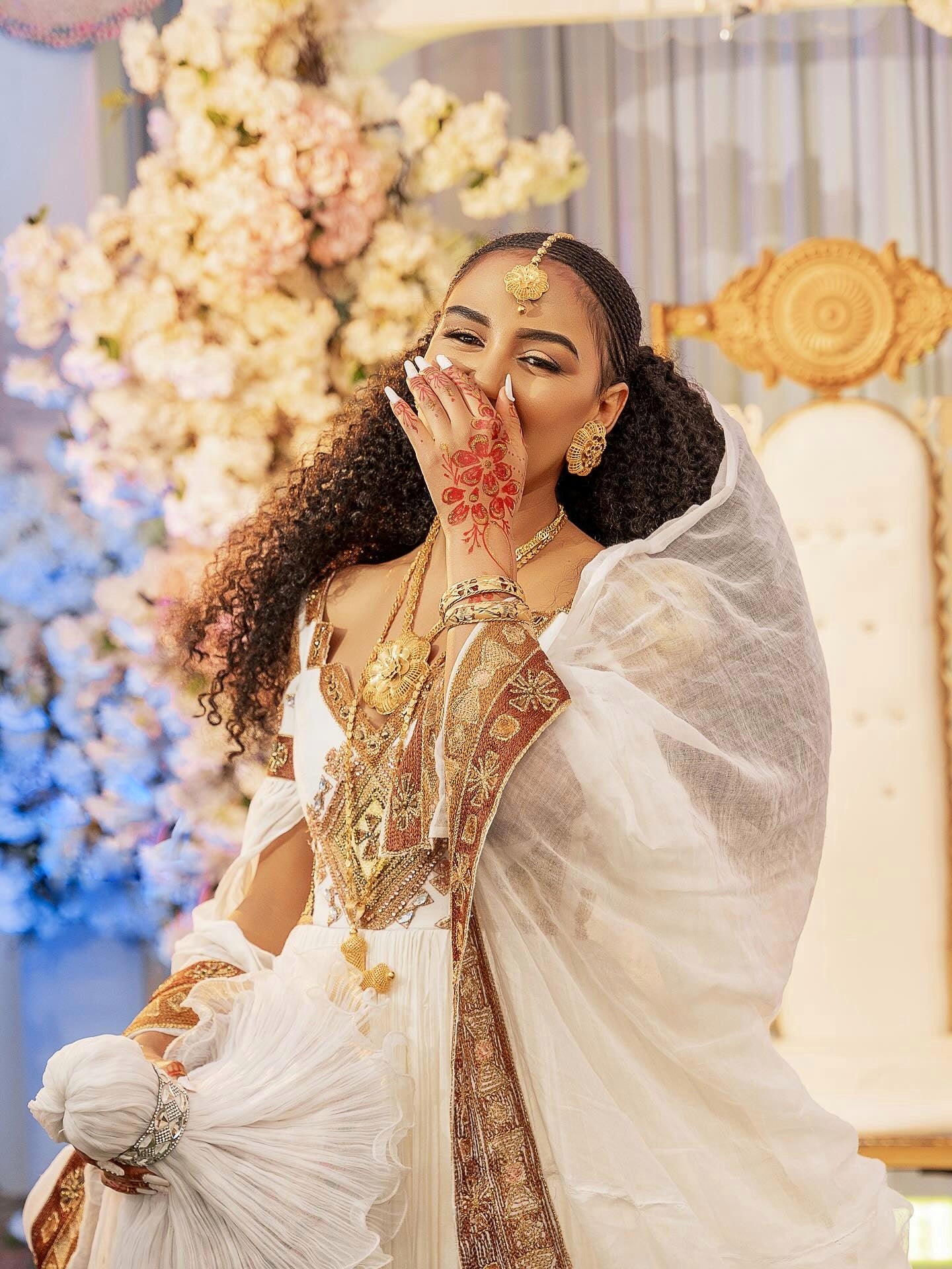 Radiant Traditional Ethiopian Wedding Dress Timeless Elegance Habesha Kemis Habesha Dress Style 161