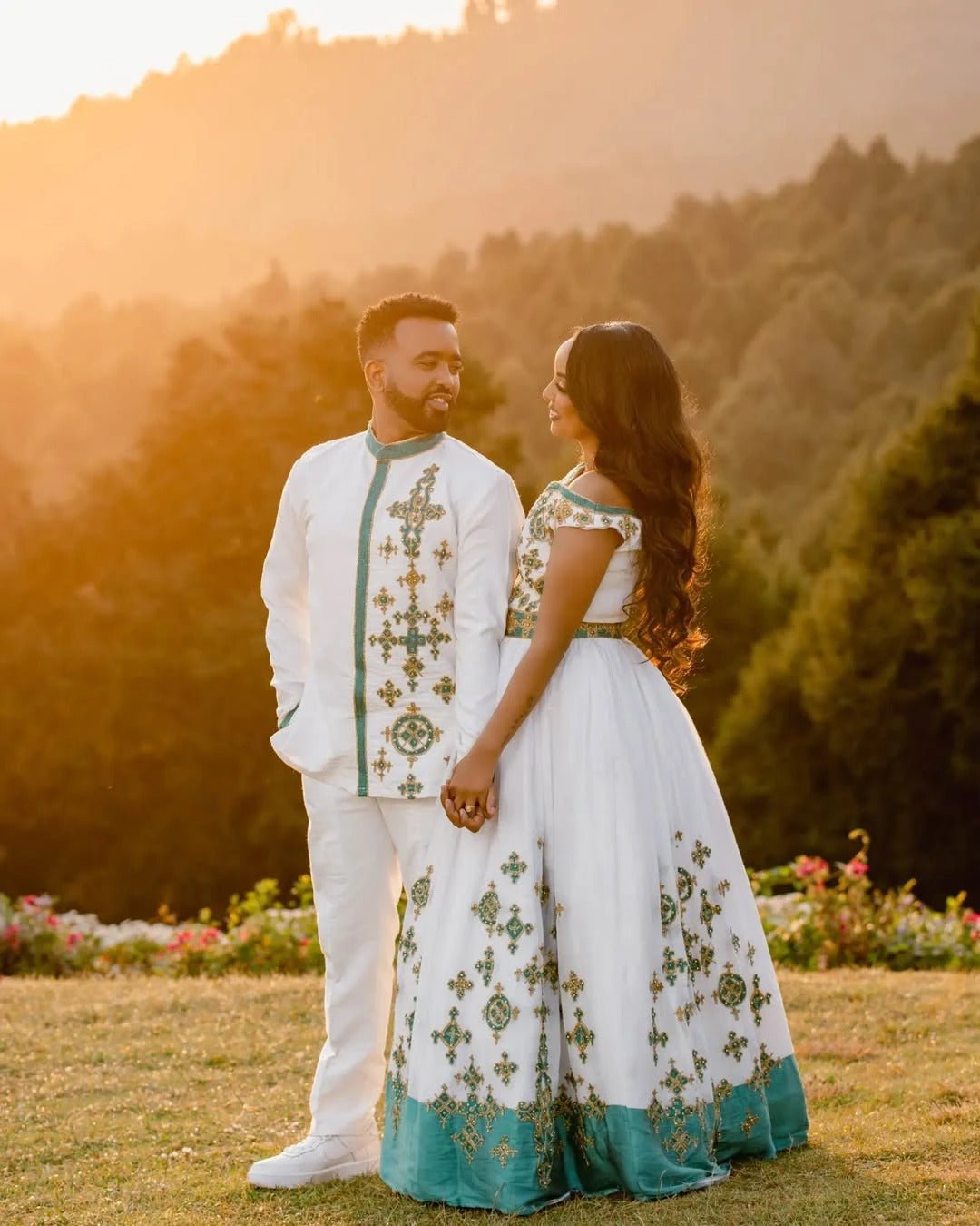 Ethiopian/ Eritrean Matching couple outfit main image 0