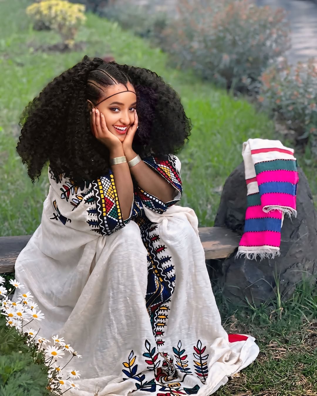 Timeless Fetil Habesha Kemis with Rich Detailing β Ethiopian Traditional Dress