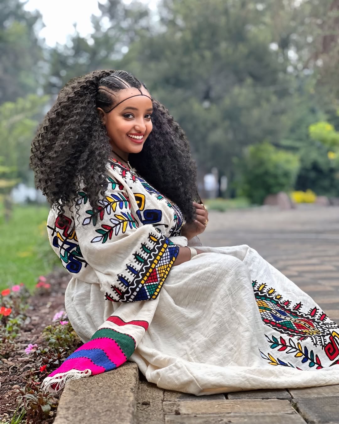 Timeless Fetil Habesha Kemis with Rich Detailing β Ethiopian Traditional Dress