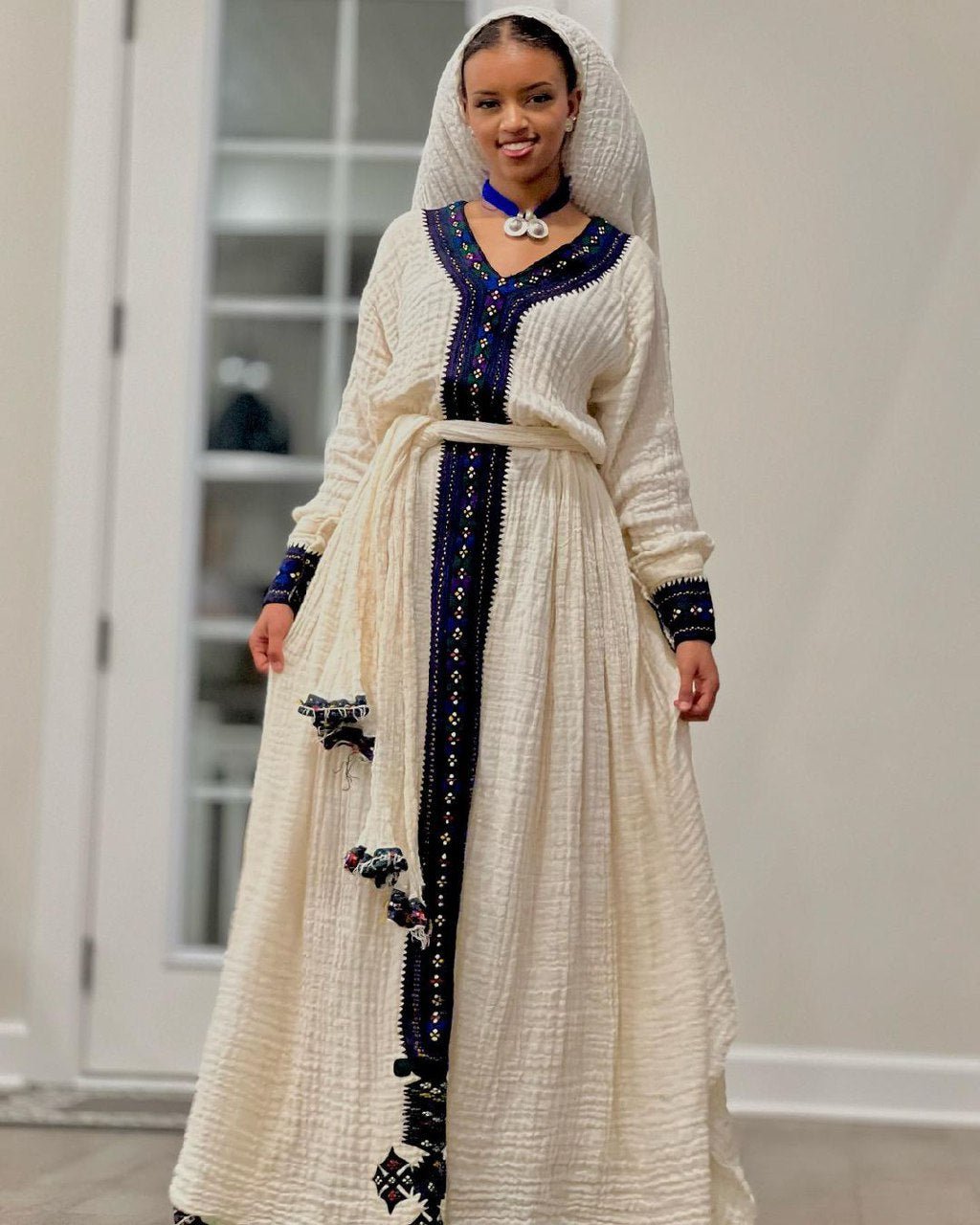 Simple Fetil Cultural Habesha Dress Ethiopian Traditional Dress Habesha Kemis
