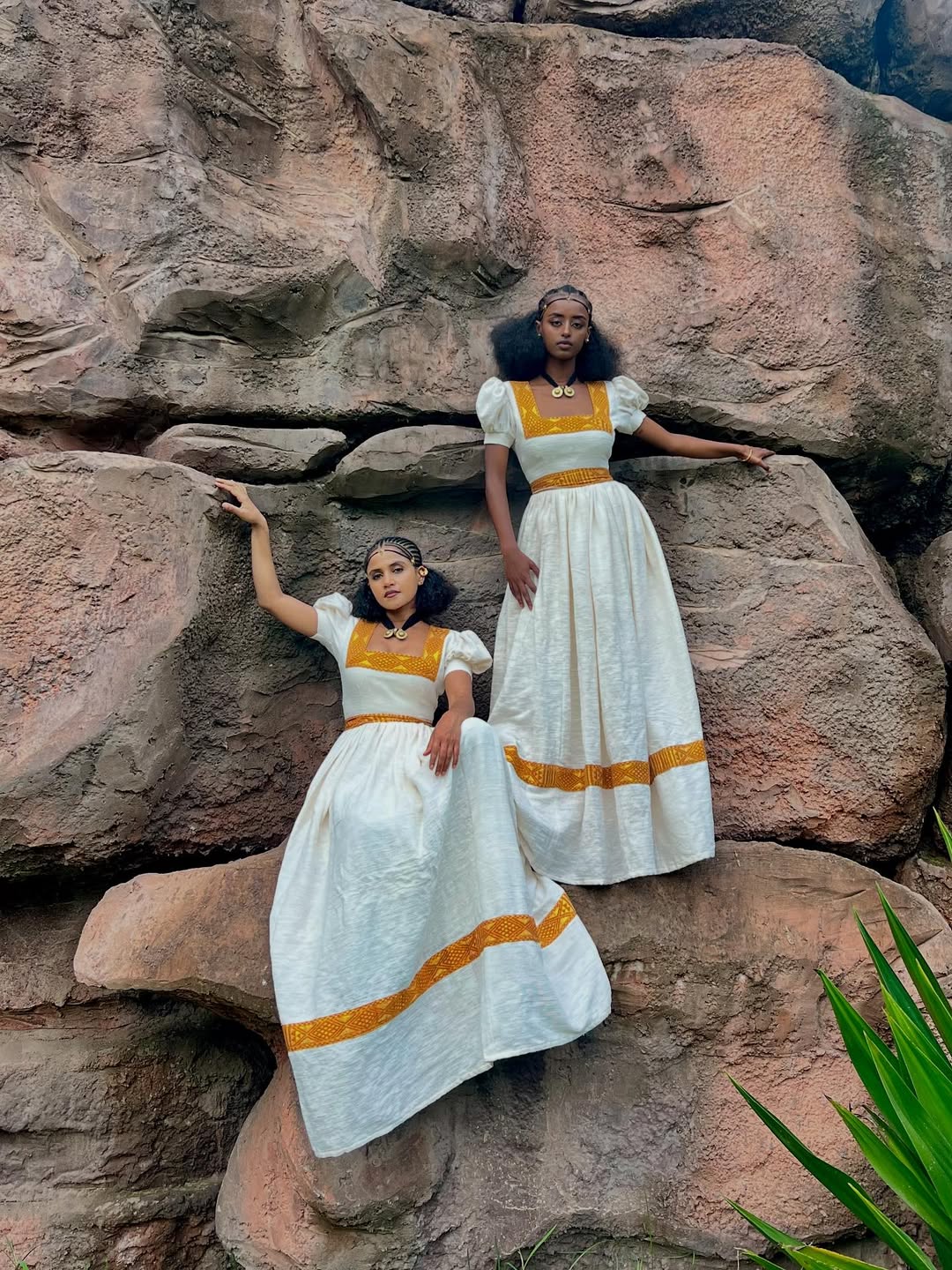 Simple Ashenda Kemis with Yellow and Gold Accents for Cultural Celebration