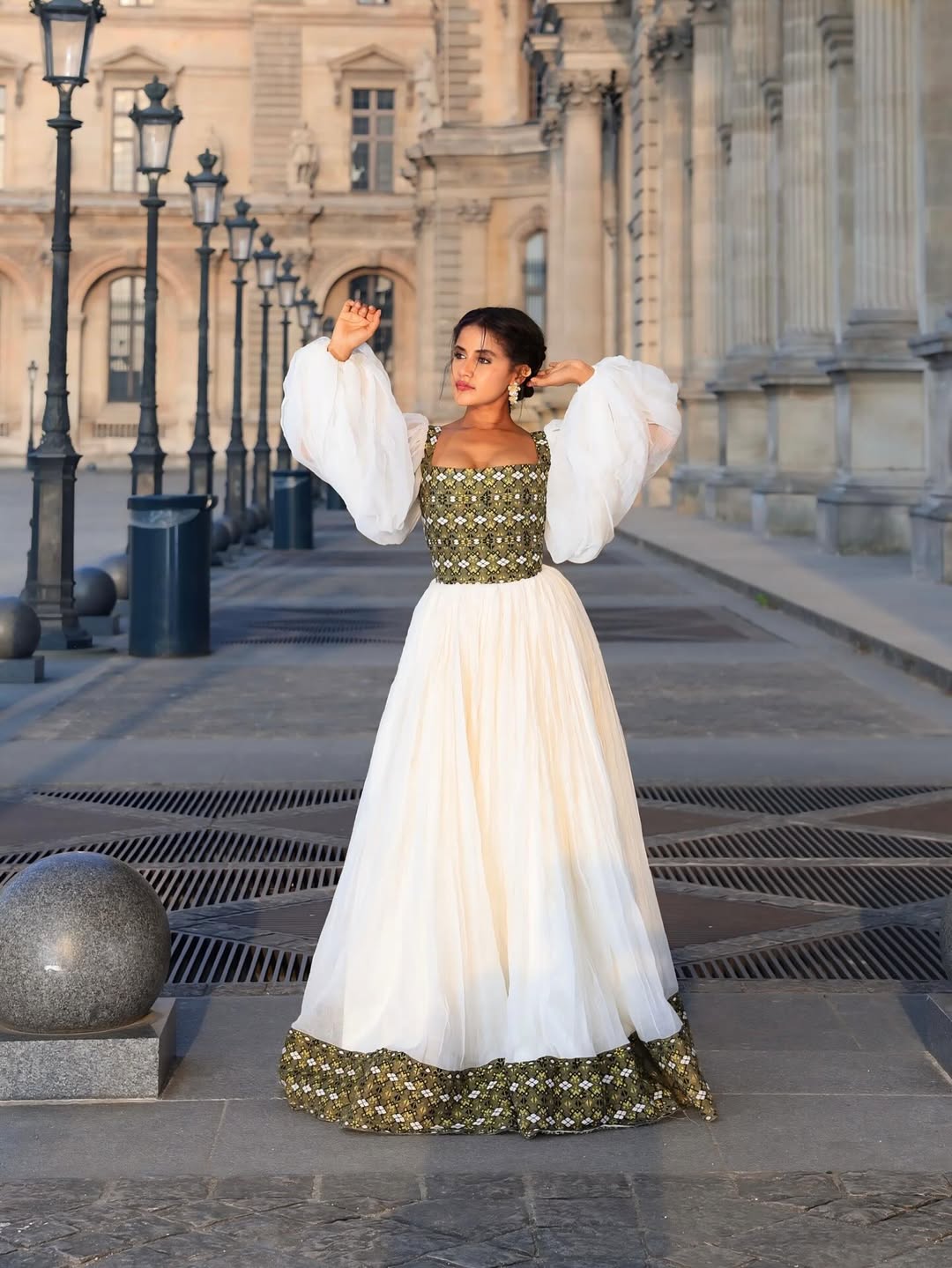 Beautiful Multicolor Habesha Kemis for Festive Holidays