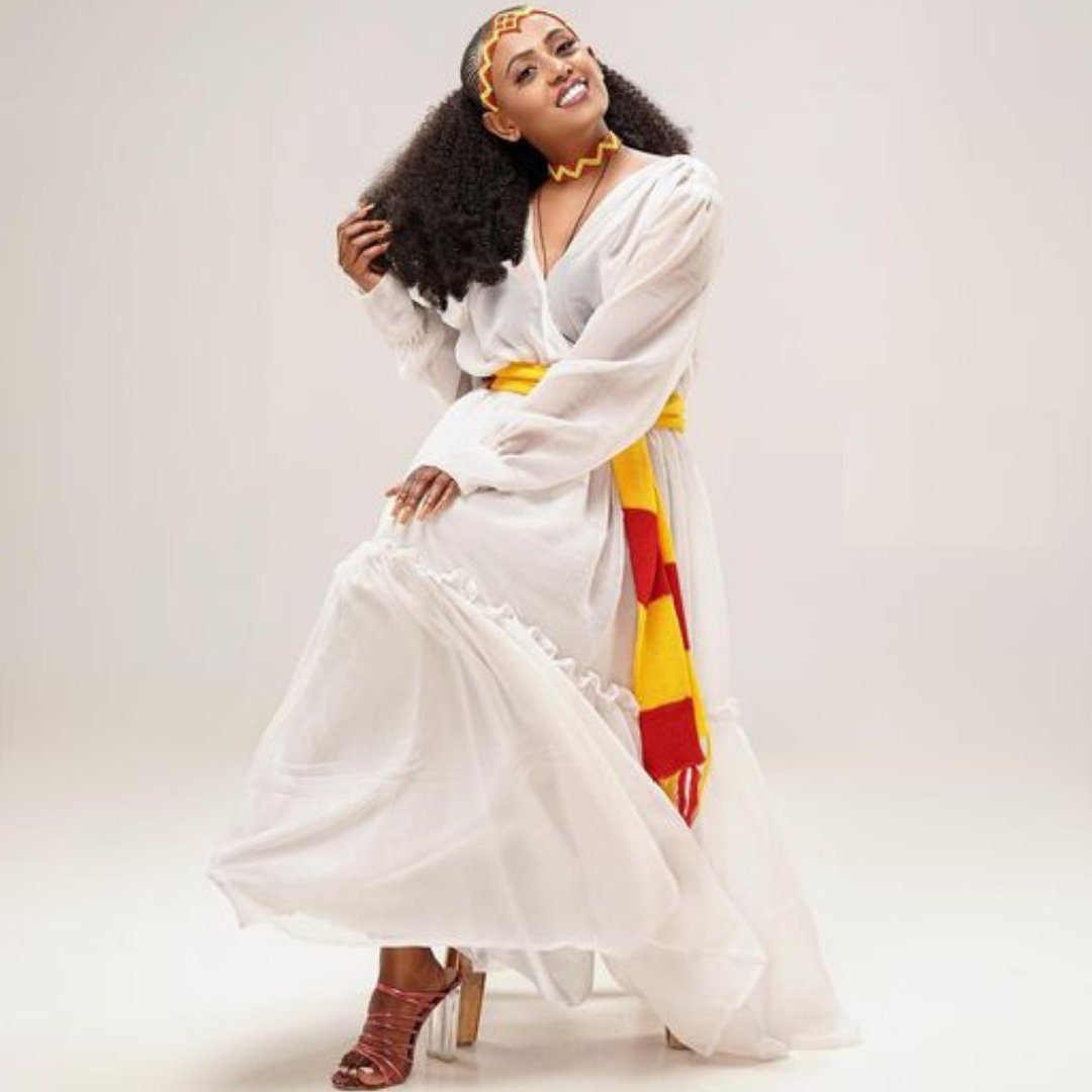 Tigray shimena dress, Simple and Elegant