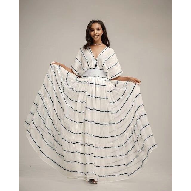 Guji-Inspired Design Oromo Dress Ethiopian Clothing Simple Oromo Traditional Dress