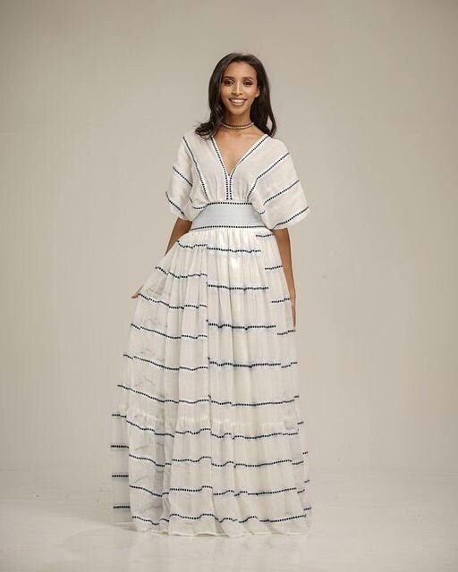 Guji-Inspired Design Oromo Dress Ethiopian Clothing Simple Oromo Traditional Dress