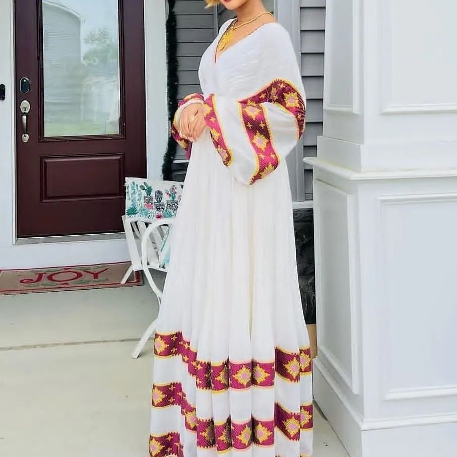 Exquisite Tibeb Kemis: A Beautiful Masterpiece of Ethiopian Art, Habesha Kemis, Eritrean dress, ሀበሻ