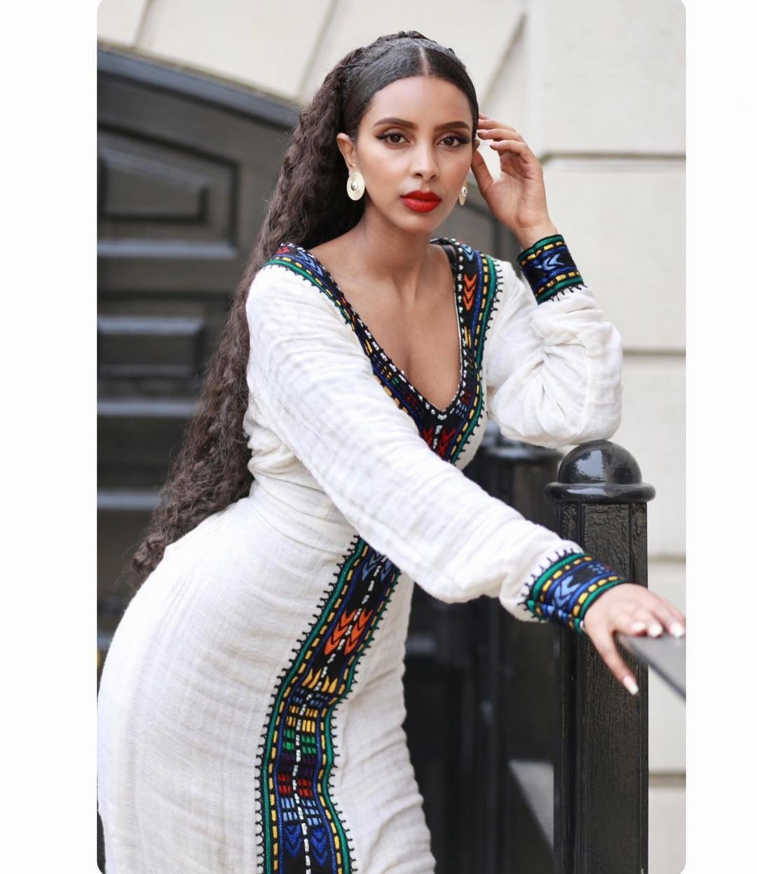 Handwoven Habesha Dress Modern Habesha Kemis Ethiopian Traditional Dress Eritrean Dress ሀበሻ ቀሚስ ሀበሻ ልብስ