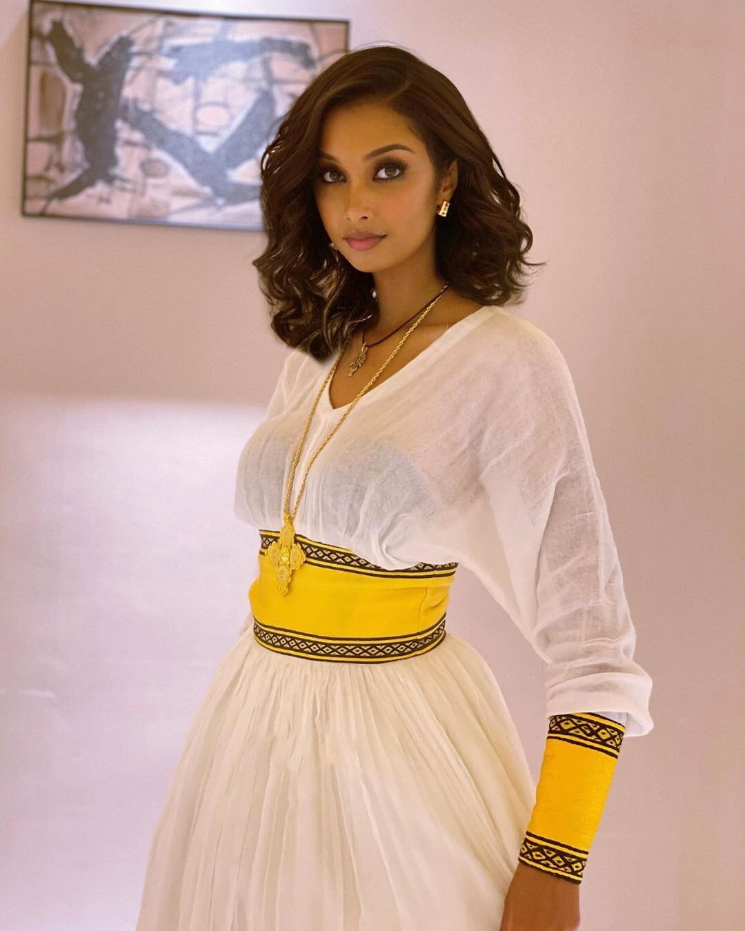 Simple Habesha Dress Handwoven Habesha Kemis Modern Habesha Libs Eritrean Dress αα α» ααα΅ αα α» αα₯α΅