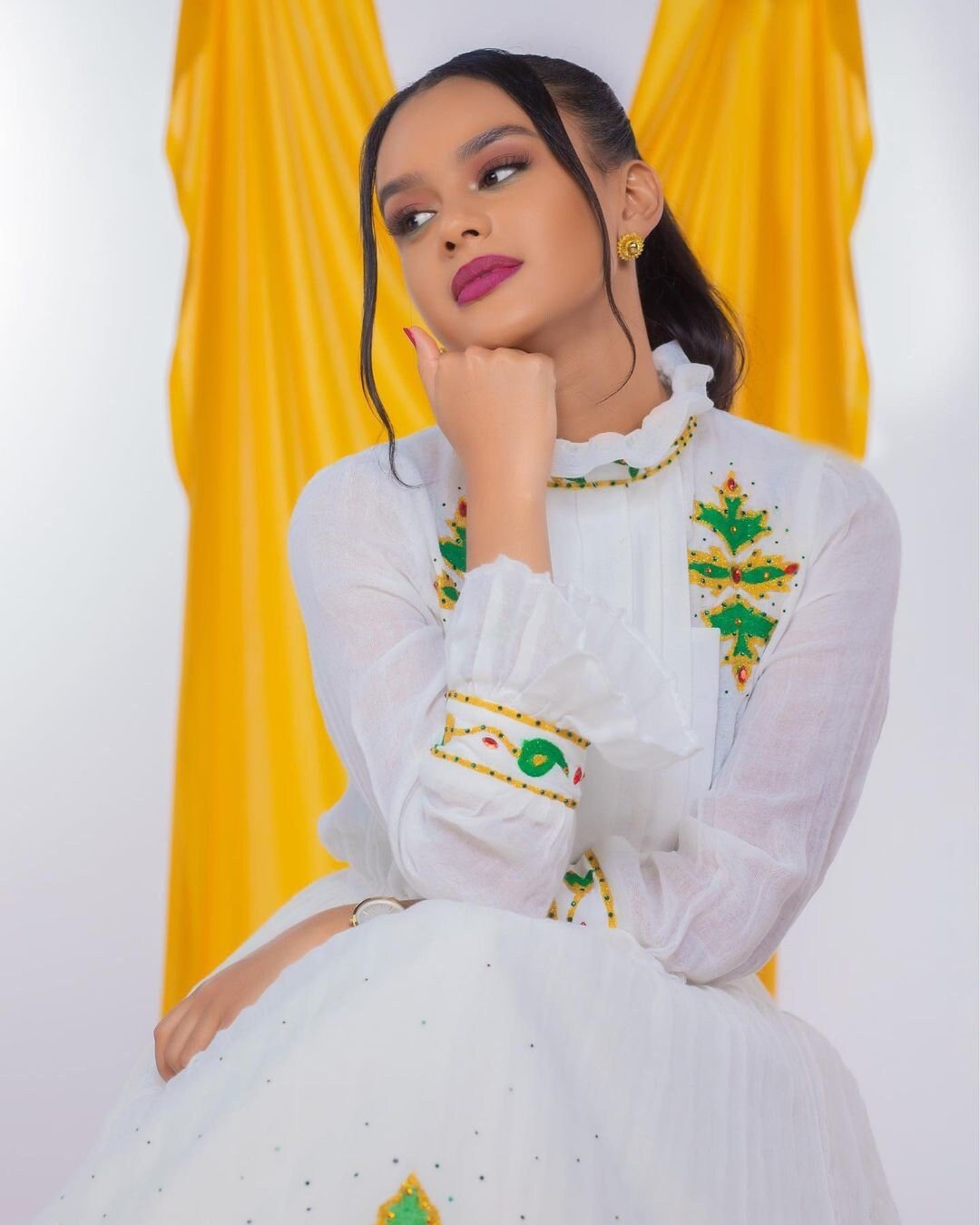 Ethiopian Traditional Wedding Dress Habesha Dress Handwoven Habesha Kemis Modern Habesha Libs Eritrean Dress ሀበሻ ቀሚስ ሀበሻ ልብስ