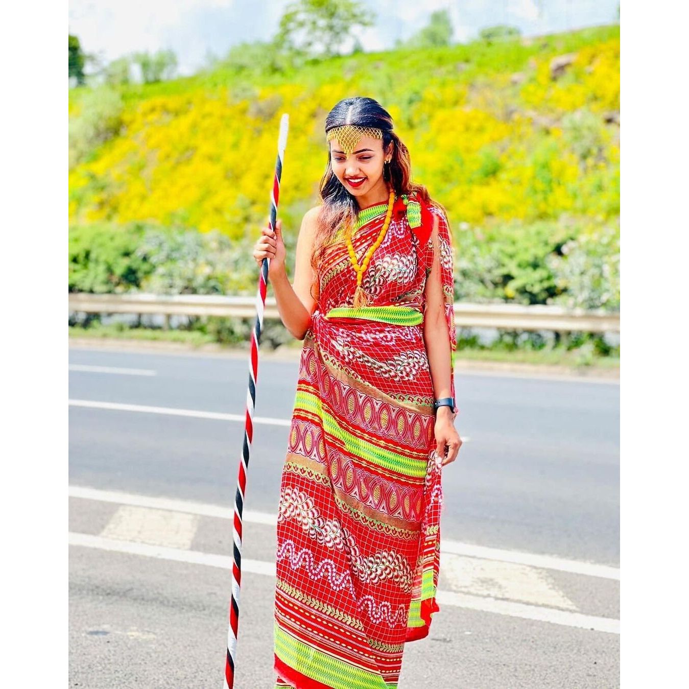 Simple Oromo Traditional Dress Habesha Kemis Beautiful Oromo Dress αα α» ααα΅ αα α» αα₯α΅