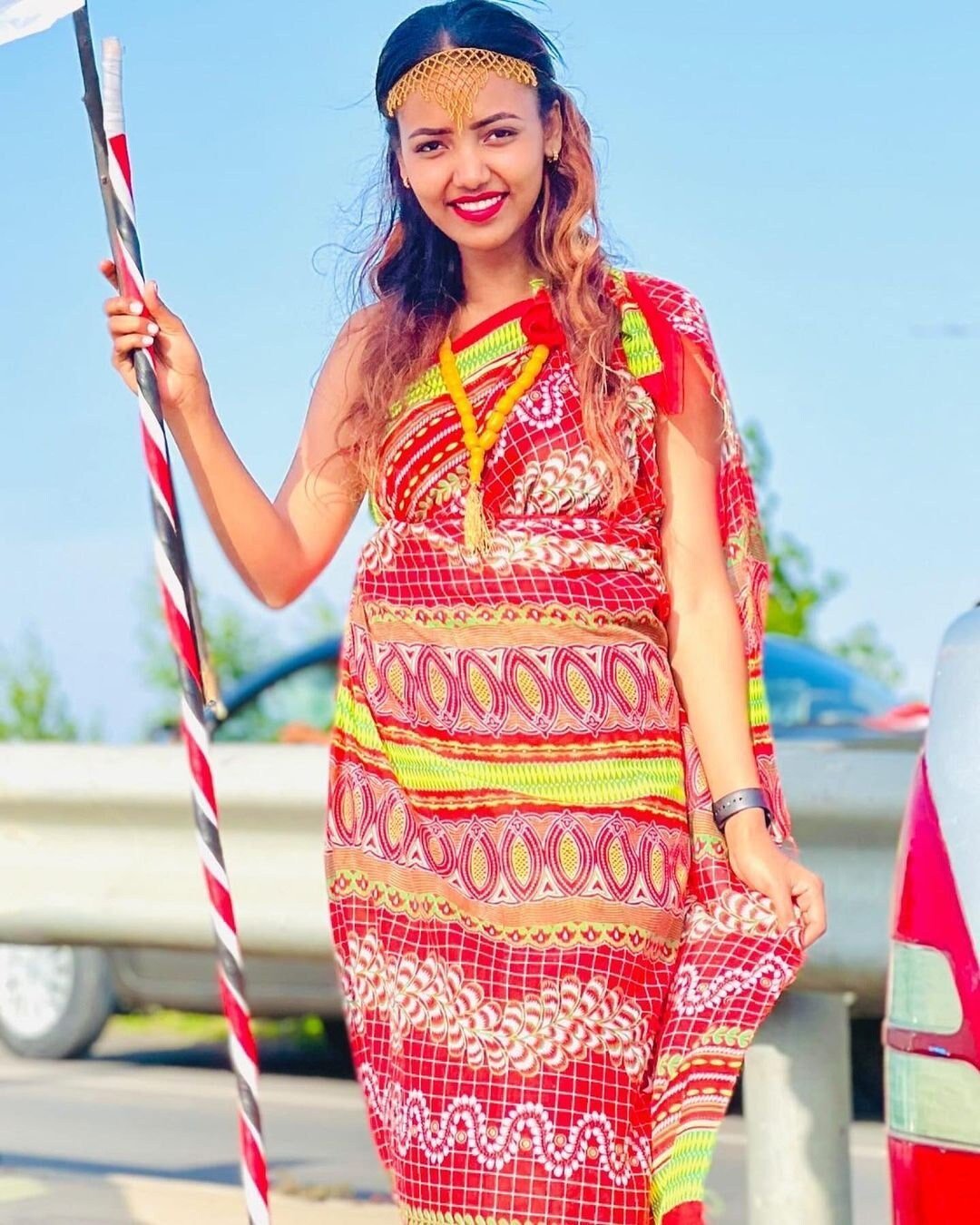 Simple Oromo Traditional Dress Habesha Kemis Beautiful Oromo Dress αα α» ααα΅ αα α» αα₯α΅