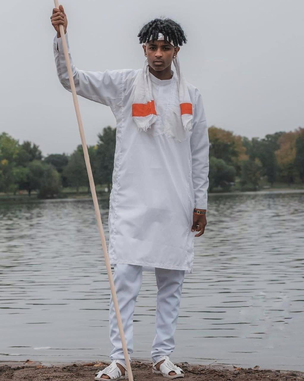 Wollega Oromo Outfit For Men With Shoes Oromo Shirt Habesha Shirt For Men Ethiopian Cloth Habesha shirt ሀበሻ