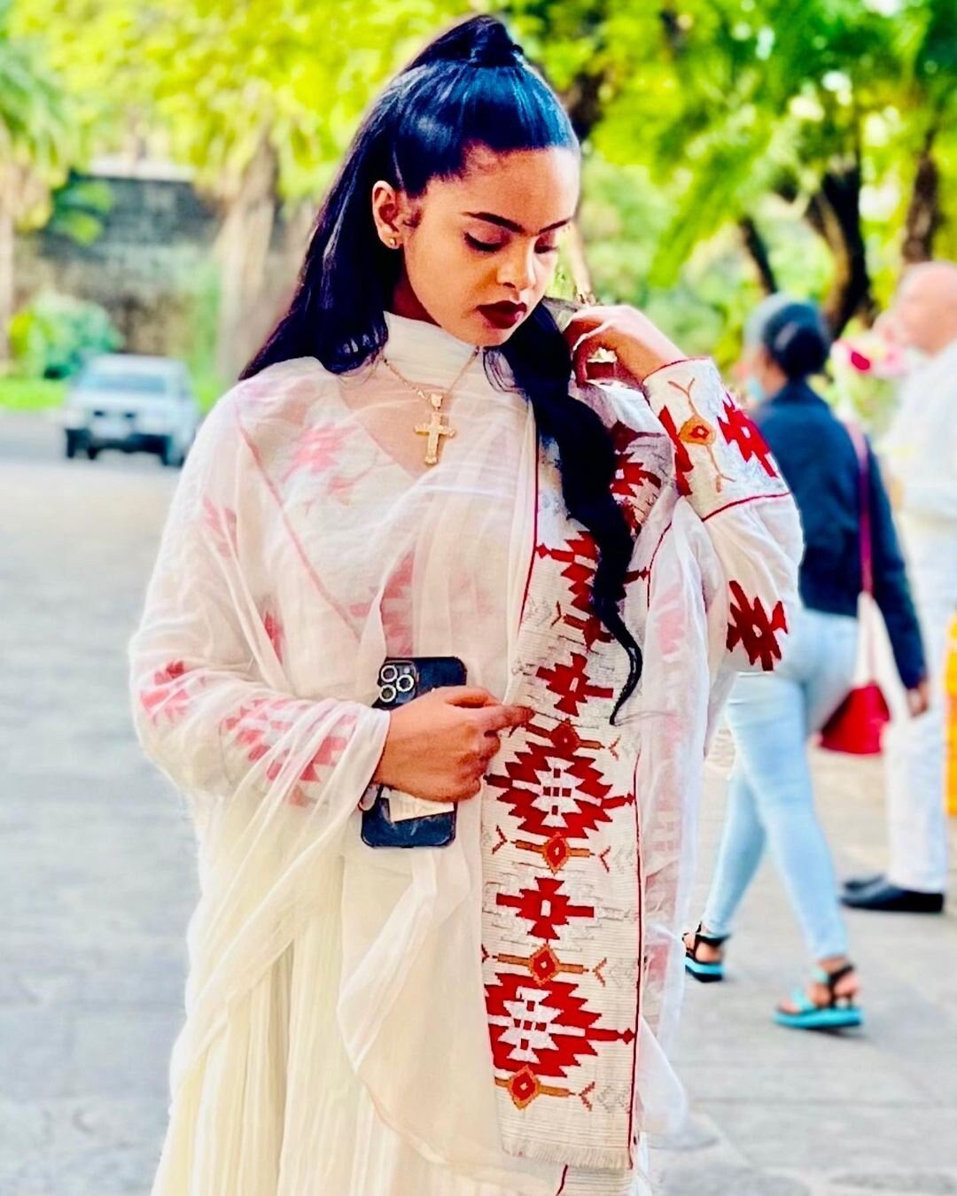 Colorful Habesha Dress Handwoven Habesha Kemis Modern Habesha Libs Eritrean Dress ሀበሻ ቀሚስ ሀበሻ ልብስ