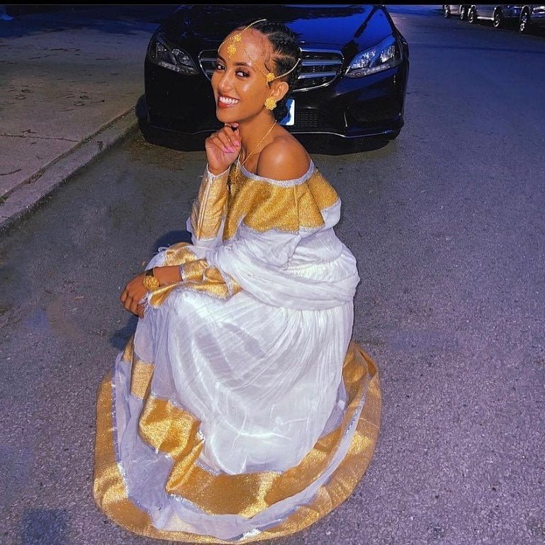 Simple Habesha Dress Modern Habesha Libs Handwoven Habesha Kemis Ethiopian Traditional Dress αα α» ααα΅ αα α» αα₯α΅