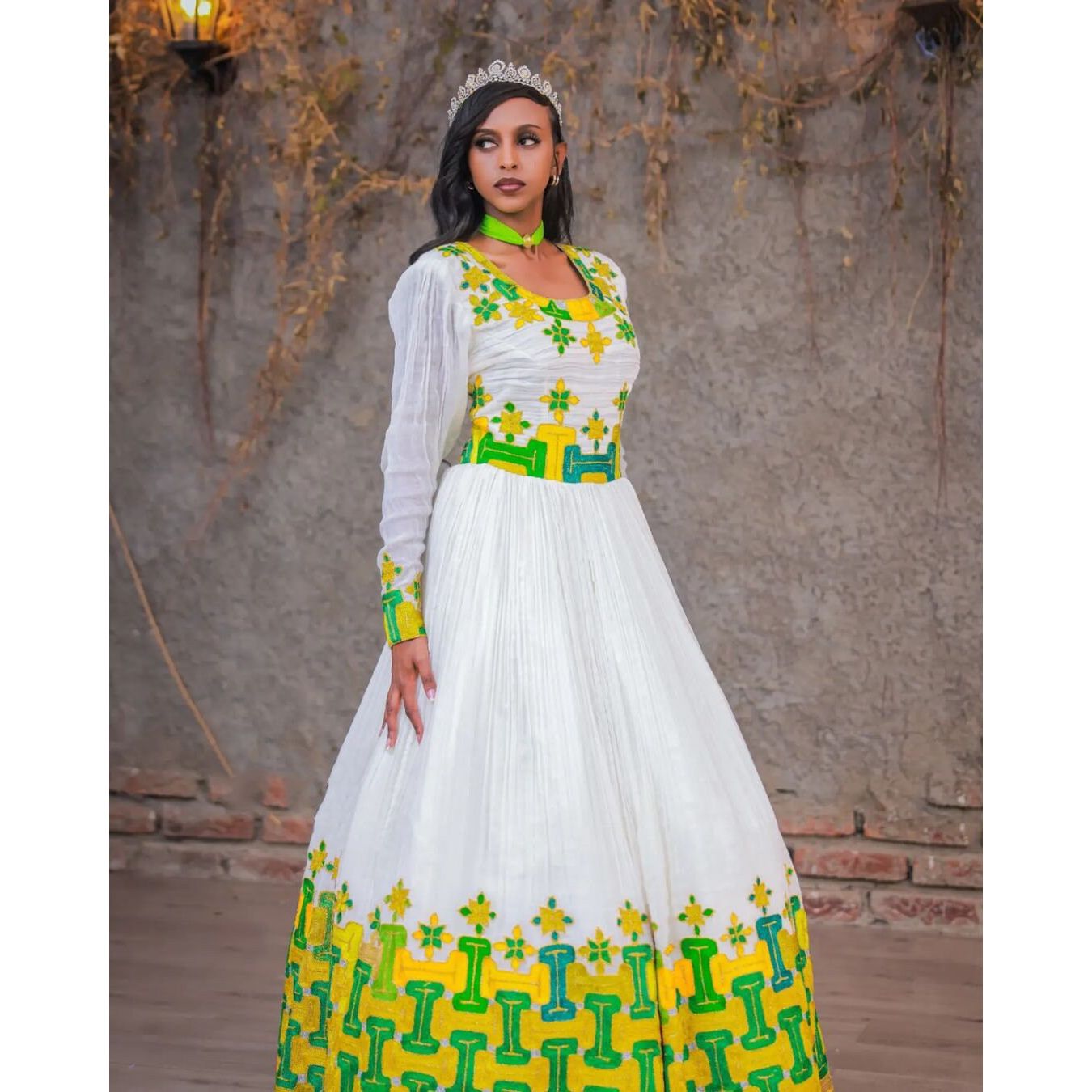 Modern Habesha Dress Handwoven Habesha Kemis New Year Habesha Libs Eritrean Dress ሀበሻ ቀሚስ ሀበሻ ልብስ