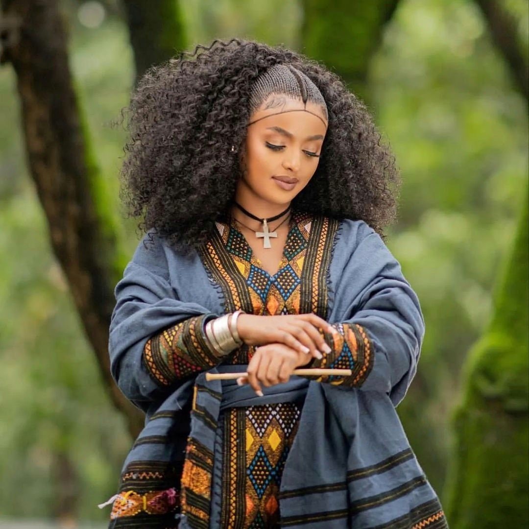 Beautiful Raya Dress Habesha Dress Handwoven Habesha Kemis Modern Traditional Dress Eritrean Dress ሀበሻ ቀሚስ ሀበሻ ልብስ