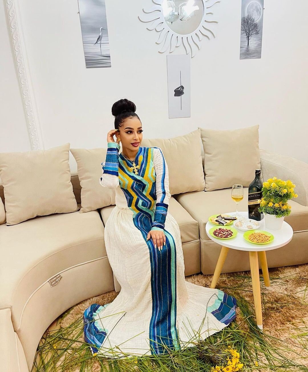 Beautiful Habesha Dress Handwoven Habesha Kemis Ethiopian Traditional Dress Eritrean Dress ሀበሻ ቀሚስ ሀበሻ ልብስ