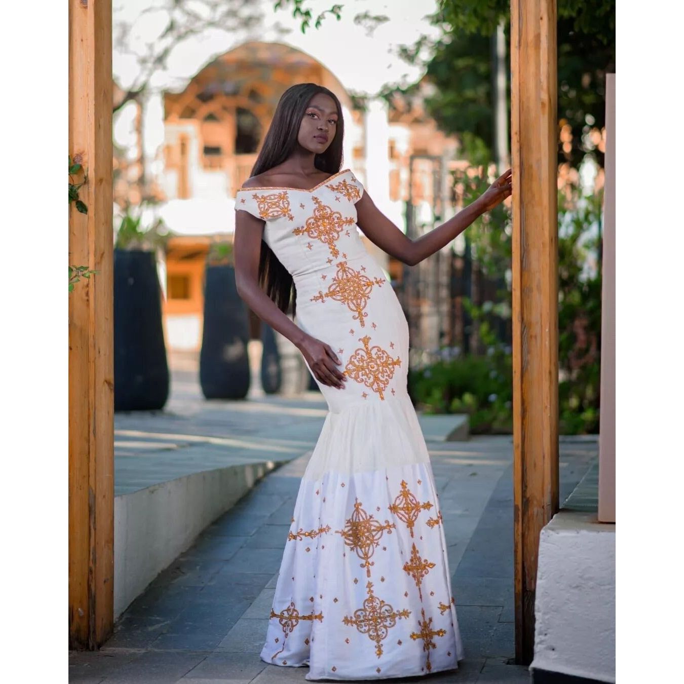 Modern Habesha Kemis Handwoven Habesha Dress Ethiopian Dress Eritrean Dress ሀበሻ ቀሚስ ሀበሻ ልብስ