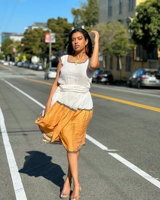 Simple Habesha Kemis For New Year Handwoven Habesha Libs Modern Habesha Dress Eritrean Dress αα α» ααα΅ αα α» αα₯α΅