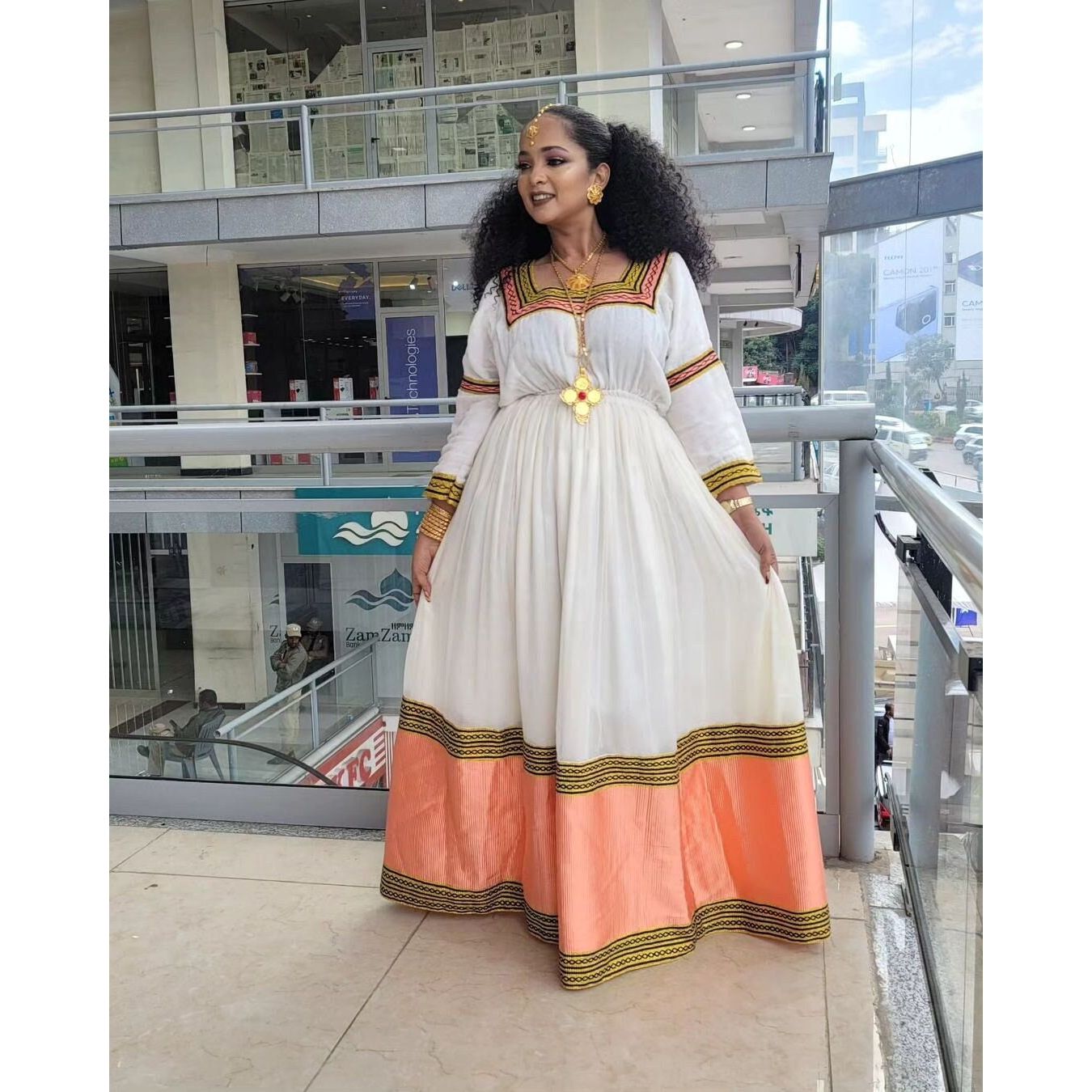 Beautiful Ethiopian Dress Ethiopian Traditional Dress Habesha