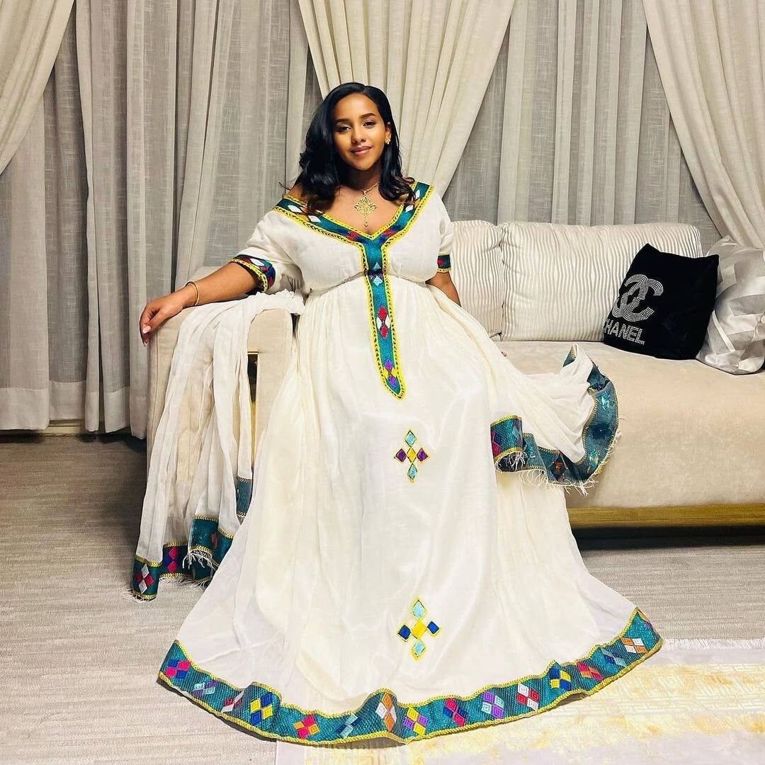 Fashion Habesha Dressing Modern Habesha Dress Ethiopian Dress