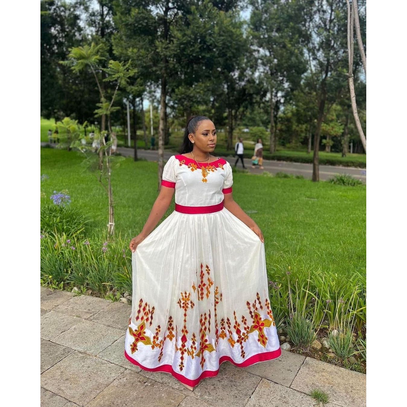 Habesha Dresses Modern Ethiopian Traditional Dress Elegant Habesha