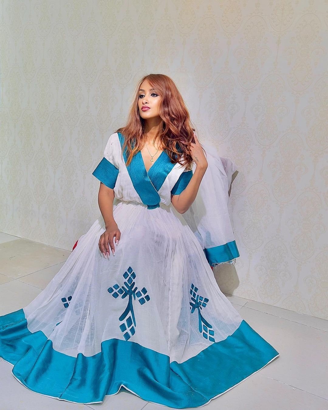 Helina Habesha Dress L Helina Habesha Dress L