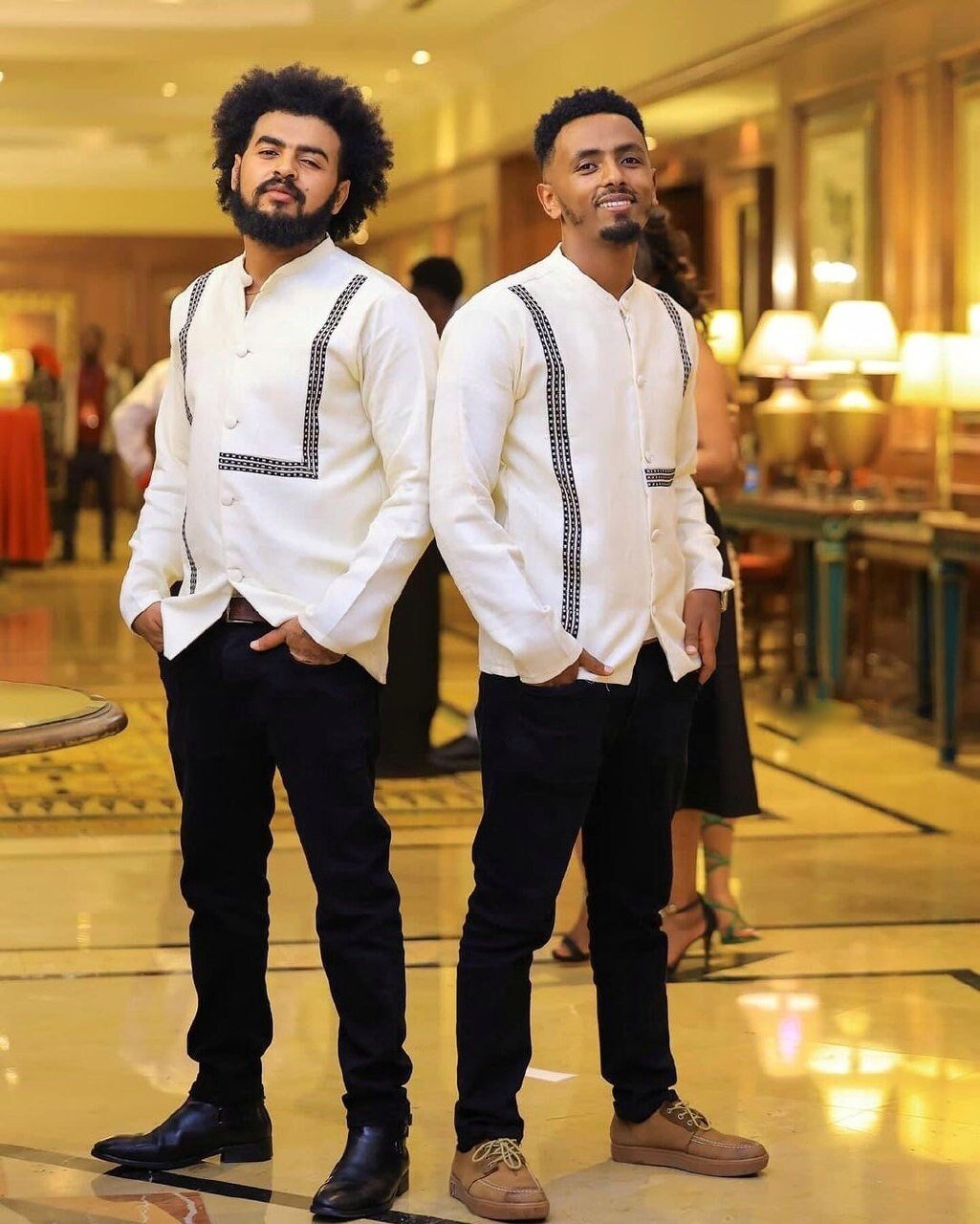 Traditional Oromo Shirt for Men Habesha Men's Shirt Habesha Libs Ethiopian Cloth ሀበሻ es0096
