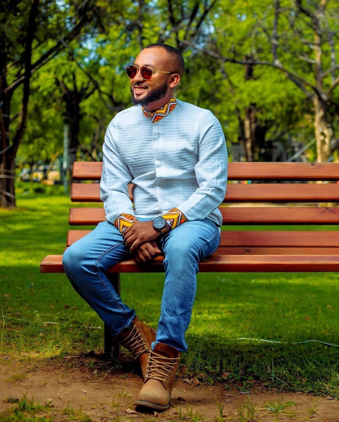 Stylish habesha men's shirt habesha men style 2023 Ethiopian traditional men shirt es00102