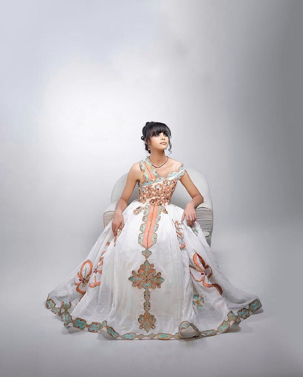 Stylish Shining Design Habesha Dress for Every Occasion Habesha Kemis Ethiopian Dress