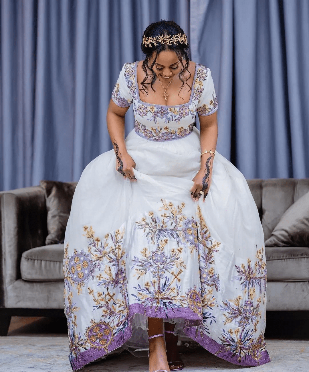 Stunning Habesha Couples Ensemble for Weddings Habesha Wedding Outfit Matching Couples Outfit
