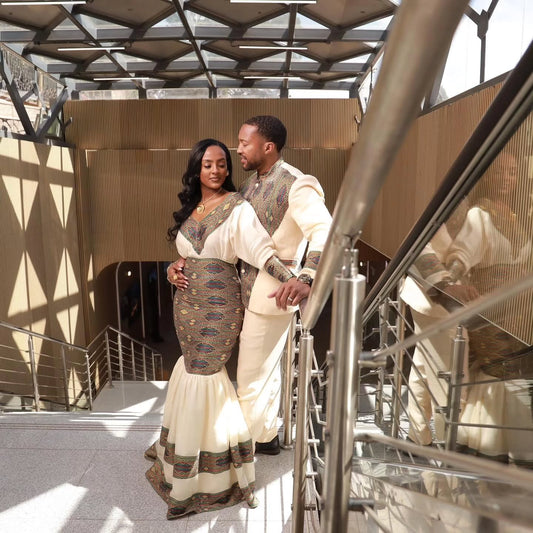 Ethiopian Traditional Wedding Attire | Habesha Kemis & Cultural Suit