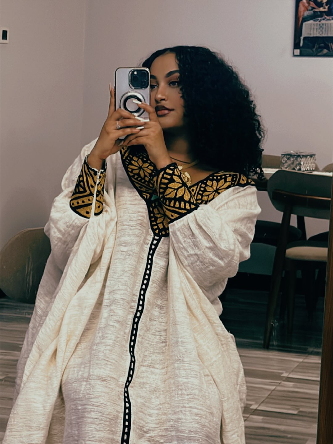 Graceful Habesha Dress Authentic Traditional Ethiopian Dress Elegant Habesha Kemis 167
