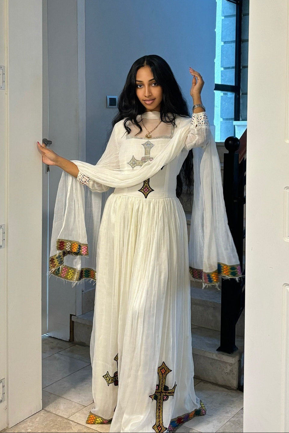 Handwoven habesha dress Beautiful Ethiopian Heritage ethiopian traditional dress
