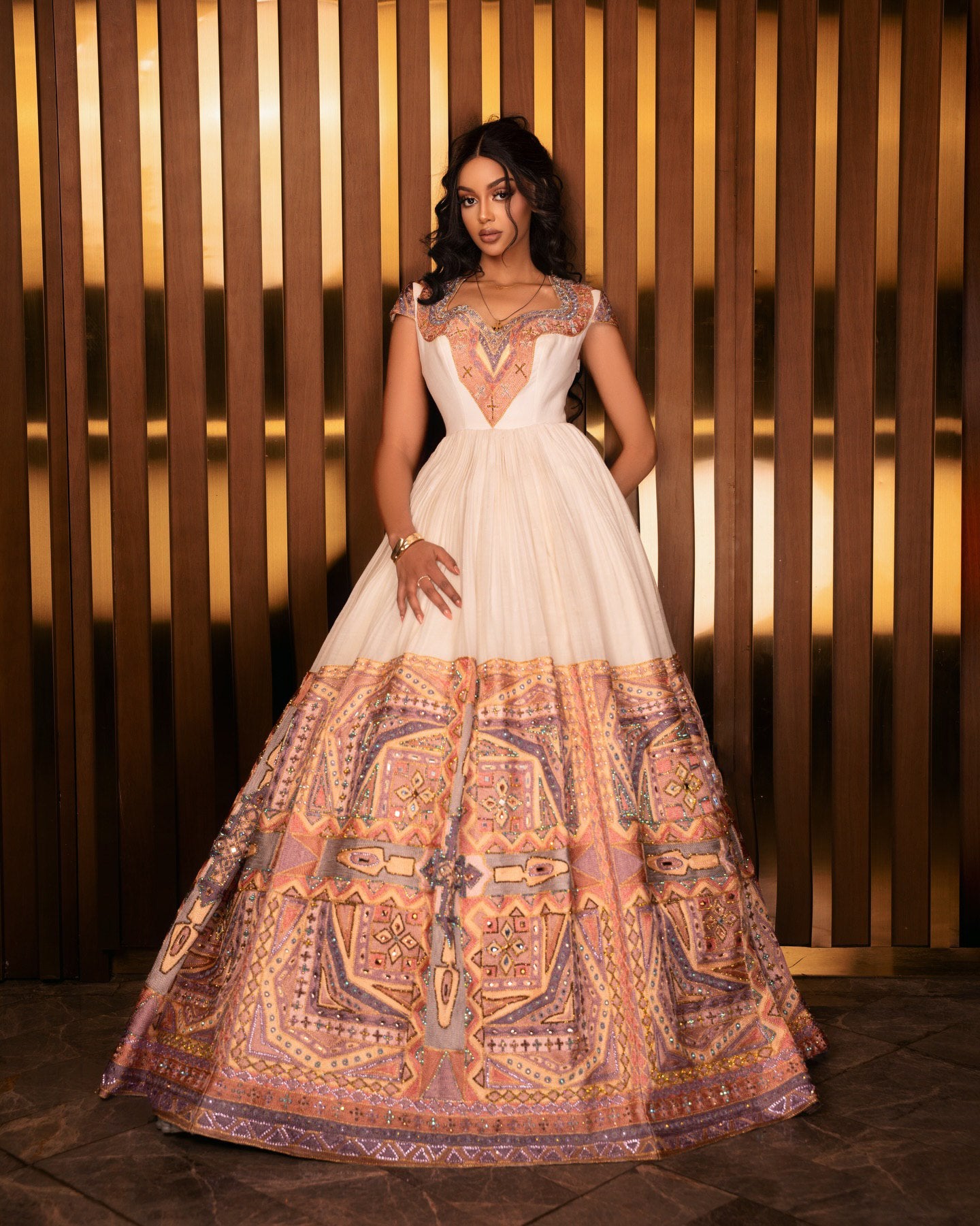 embroidered wedding dress tradition The Art of Embroidery
