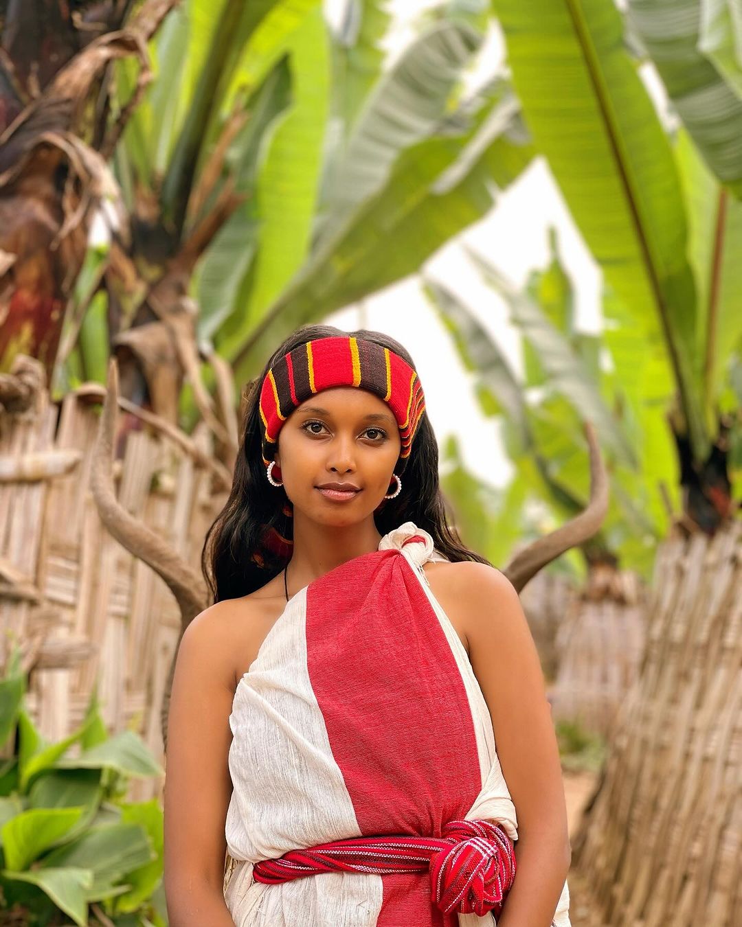 Gorgeous Wolayita Cultural Dress Stunning Colorful Traditional Style Wolayta Dress