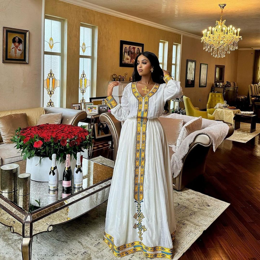 Beautiful Traditional Ethiopian Dress