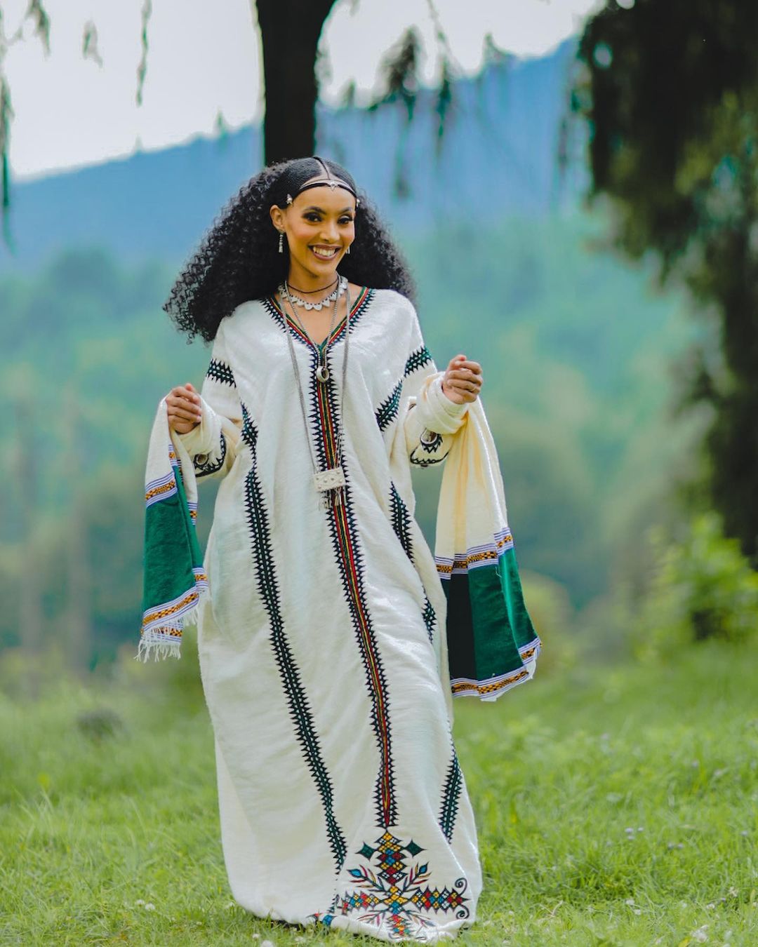 Delightful Cultural Habesha Dress