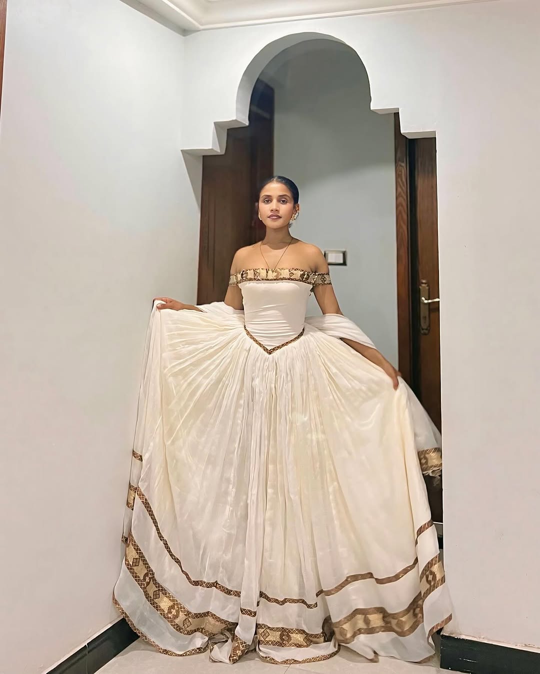 Modern Chic Habesha Kemis Simple Yet Stunning Ethiopian Dress