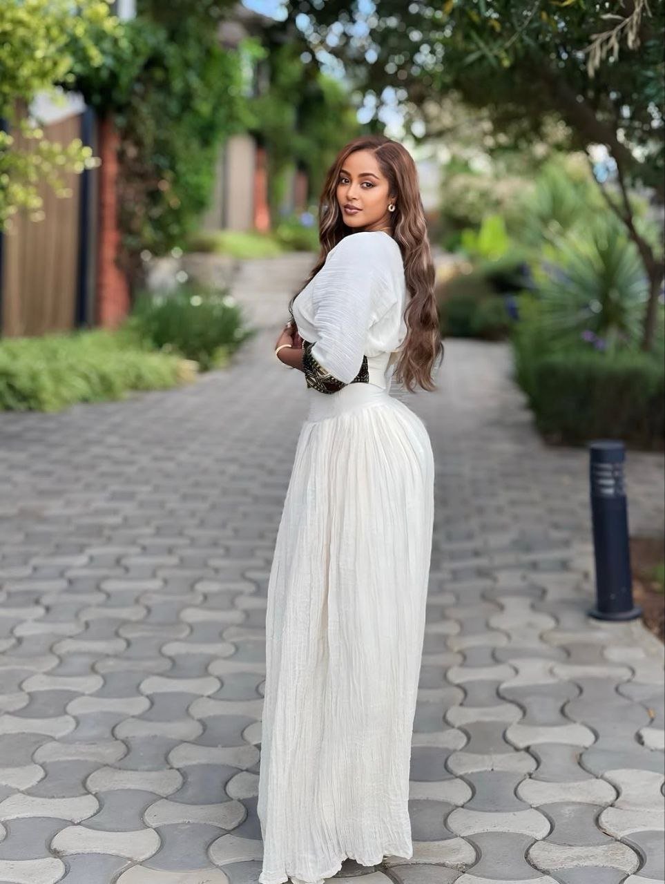 Simple and Elegant Habesha Dress with Fine Embroidery for Everyday Wear
