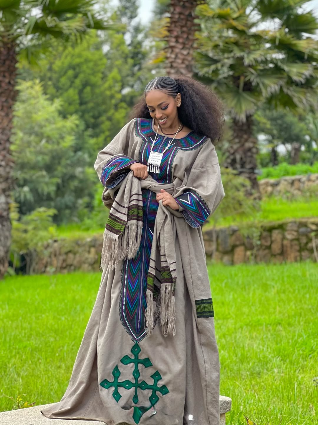 Traditional Ethiopian Dress With Cultural Essence Habesha Dress Elegant Habesha Kemis 0019