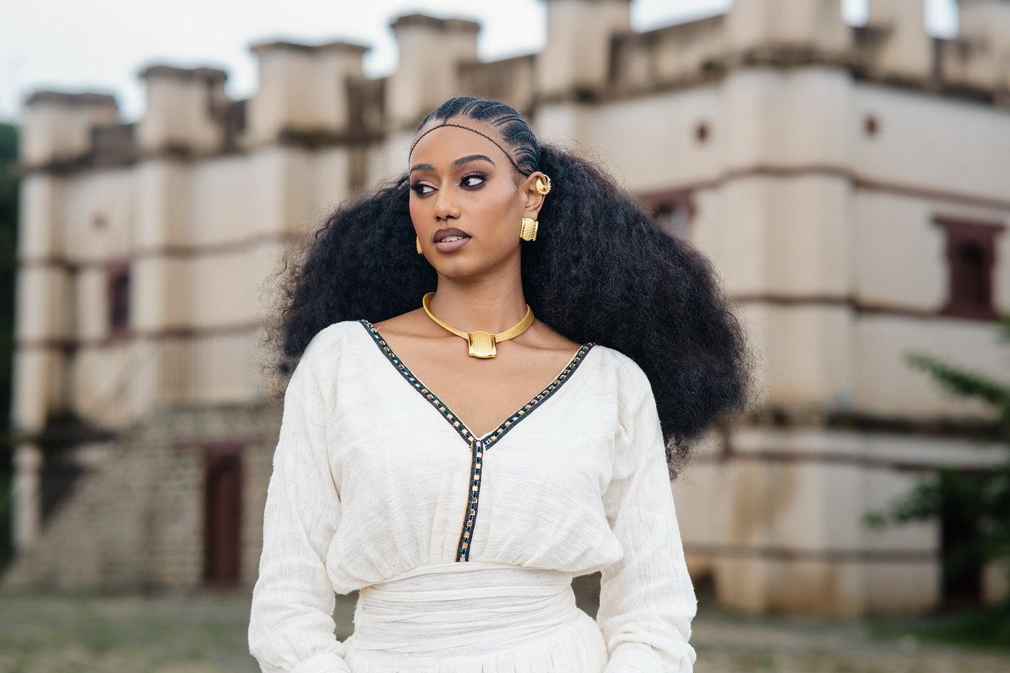 Authentic Habesha Dress Handwoven Habesha Kemis Ethiopian traditional Dress Style 142