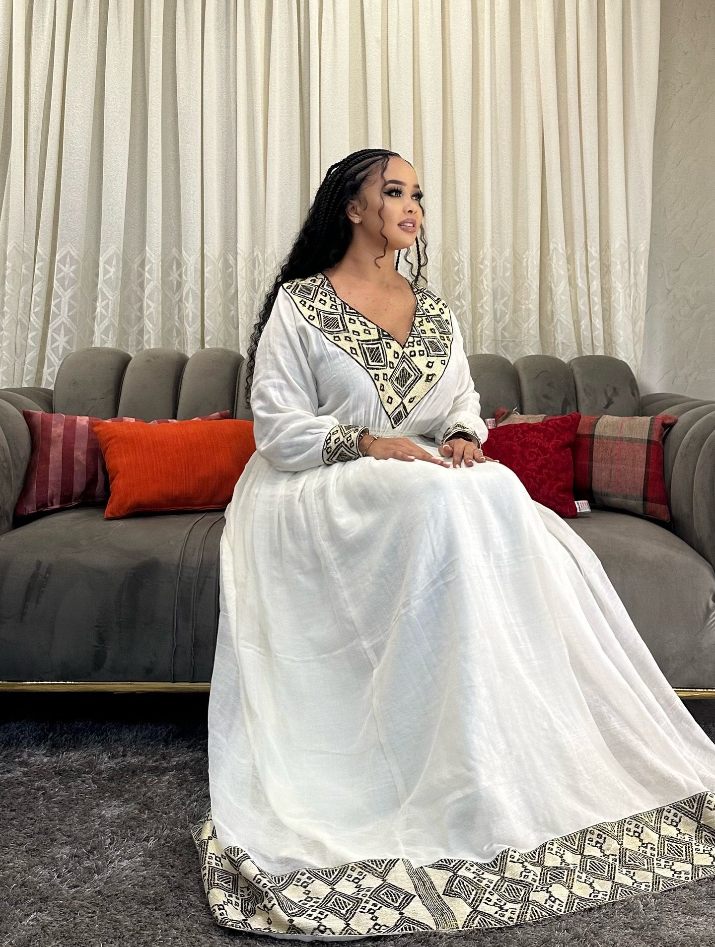 Elegant Habesha Kemis Timeless Habesha Dress and Ethiopian Traditional Clothing 175